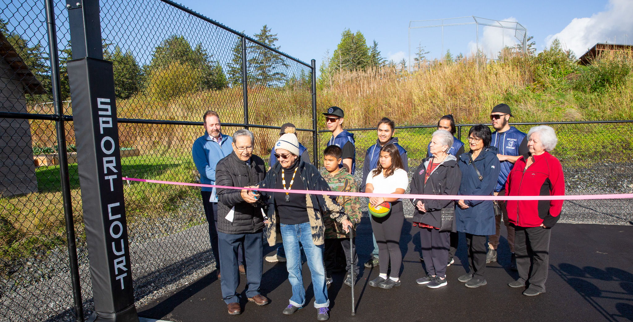 New Outdoor Sports Court Supported by PRPA a Slam Dunk for Metlakatla