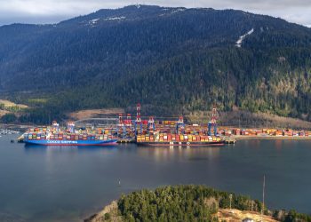View of Fairview Terminal, Prince Rupert